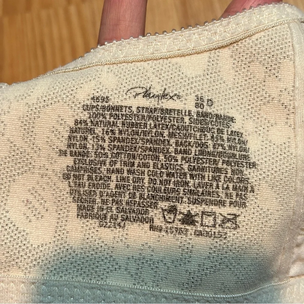 Playtex front closure wireless‎ bra 36D